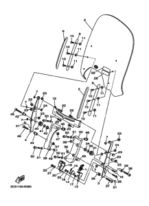 XV1900CT Cowling comp