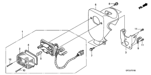 NVS50 Taillight unit ass`y
