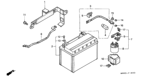 NX650 Аккумулятор