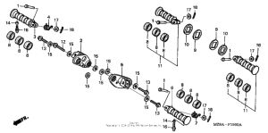 VT600CD Подножки