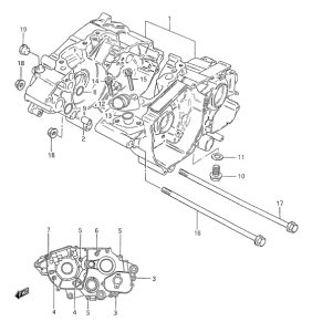 SMX50 Картер двигателя