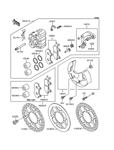  Передние тормоза