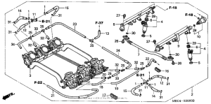 NRX1800D Корпус Дросселя