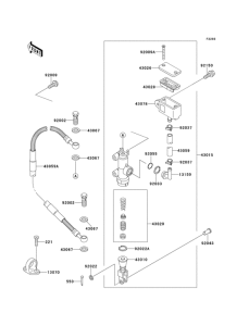  Задний торм цилиндр