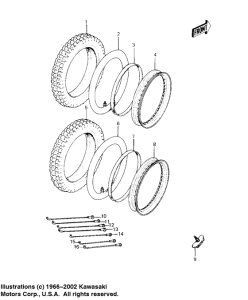 KE125 Колеса,покрышки