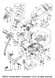 VMX17 Выхлопная система