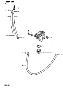 FR80 Топливный кран