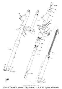 CS5 Передняя вилка