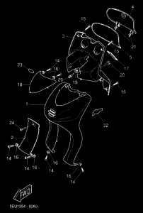 YH50 Щиток облицовочный