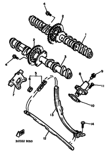 GTS1000A Camshaft. chain