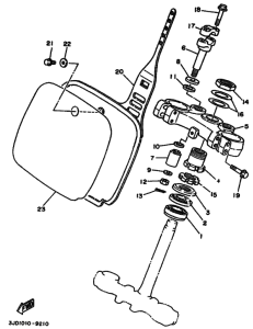 YZ250WR YZ250WRW Регулятор