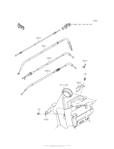 ER650 Тросы управления