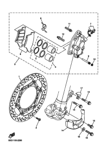  Передний суппорт