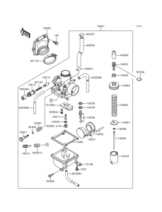 KMX125 Carburetor(1 / 2)