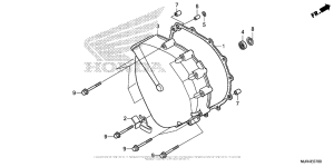 GL1800C Кожух сцепления