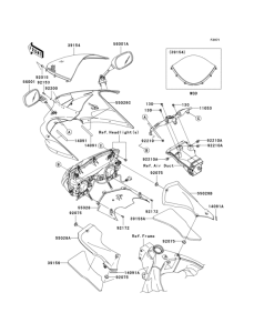 ZX600 Обтекатели