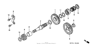 XR400R Кик стартер