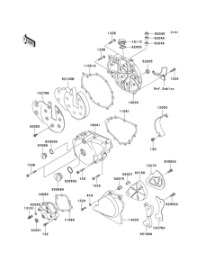 EN500 Крышки двигателя