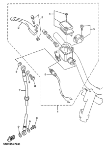 YN50R Главный тормозной цилиндр