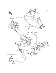 BR125 フューエルエバポレイティブシステム