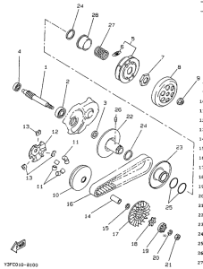 CW50 Сцепление