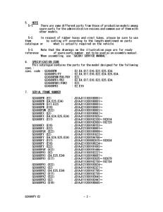 GSX600 Catalog preface