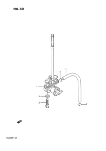 TS200 Топливный кран