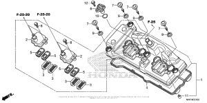  Крышка головки цилиндров