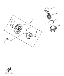 YP125 Масляный насос