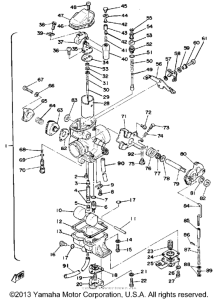 SR500E Карбюратор