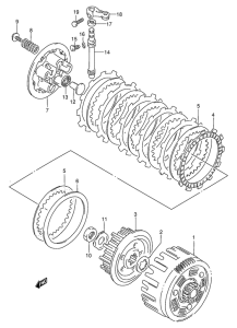 RG125 Бендикс