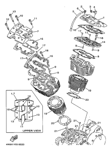 XV1600A Цилиндры