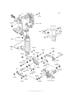 ZG1400 Подвеска  /  амортизатор