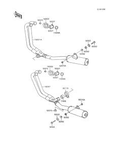 ZX600 Глушитель