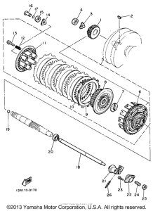 XS400J Сцепление
