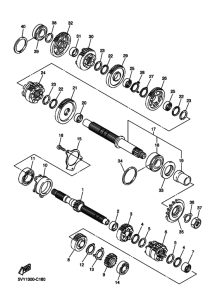 YZF-R1 Трансмиссия