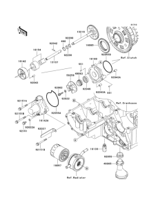 ZR1000 Масляный насос и фильтр