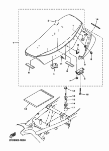 SR400 Сиденье
