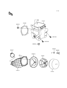 KX500 Воздухоочиститель