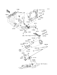 ZX1000 Глушитель