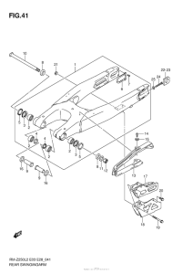 RM-Z250 Маятник задний