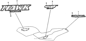 NT650 Наклейки
