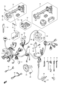 AN250 Жгут проводов