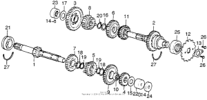 XL250 Трансмиссия