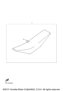 WR450F Сиденье