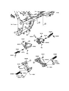 ER300 Подножки