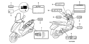 FES150 Лейбл предостережения