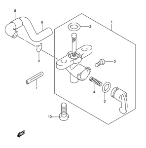 JR50 Топливный кран