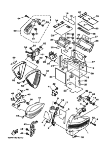 XV1900A Боковая крышка