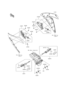 EX250 ターンシグナル
